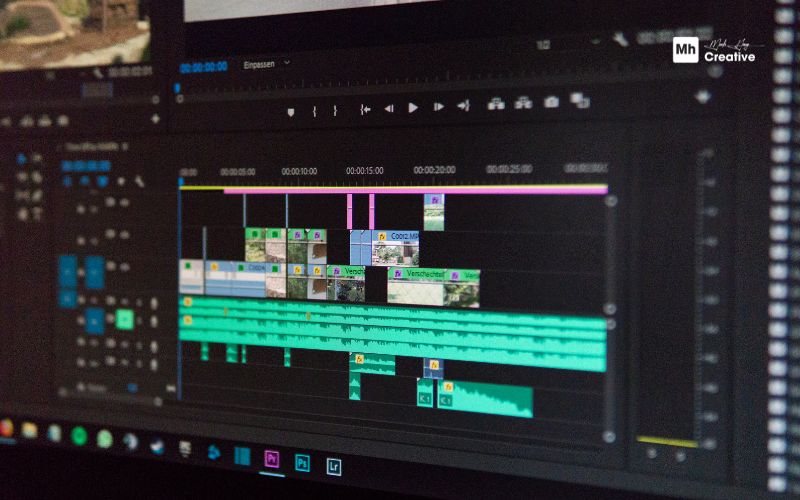 Giao diện làm việc Adobe Premiere Pro 2023